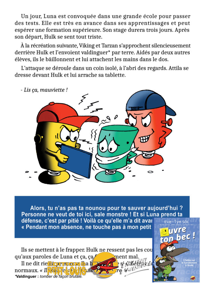 Livre sur le harcèlement