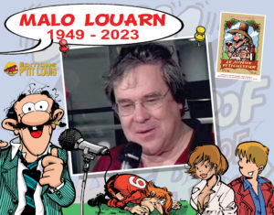 Un grand nom de la BD nous a quittés… Malo LOUARN